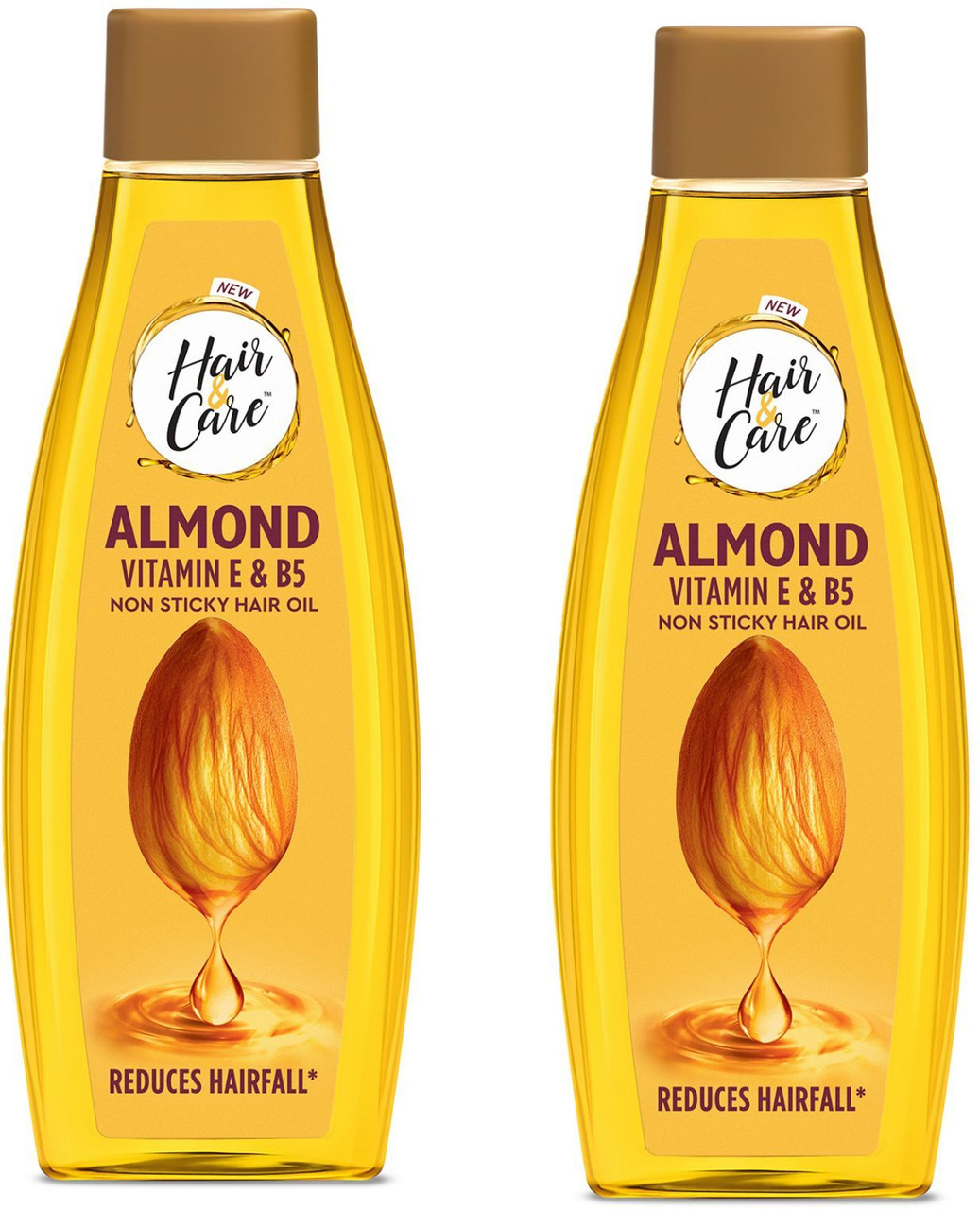 HAIR & CARE  With Walnut & Almond, Non - Sticky Hair Oil (1000 ml)