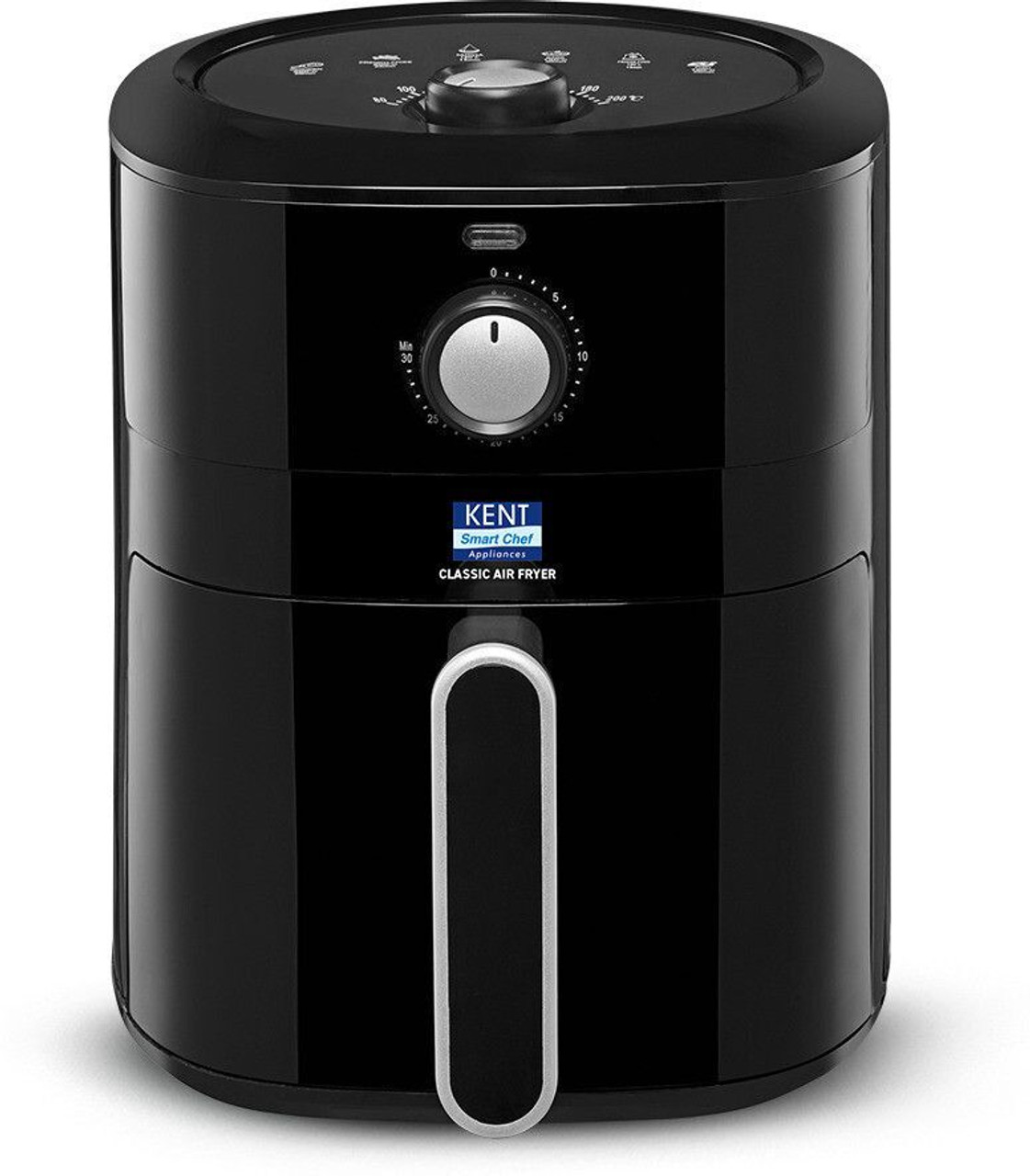 KENT   Classic Hot Air Fryer 4L 1300 W 80% Less Oil Instant Electric Air Fryer Auto Cut Off Fry, Grill, Roast, Steam, and Bake Air Fryer (4 L)
